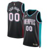 Dres Memphis Grizzlies Prilagođeni Nike 2025-26 Classic Edition Crno Swingman